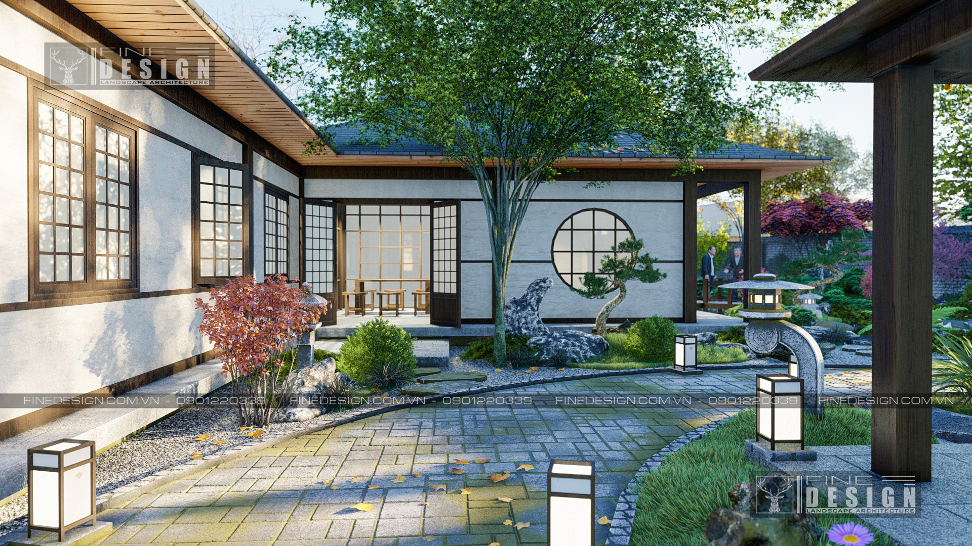 thiết kế vườn nhật bản (11)