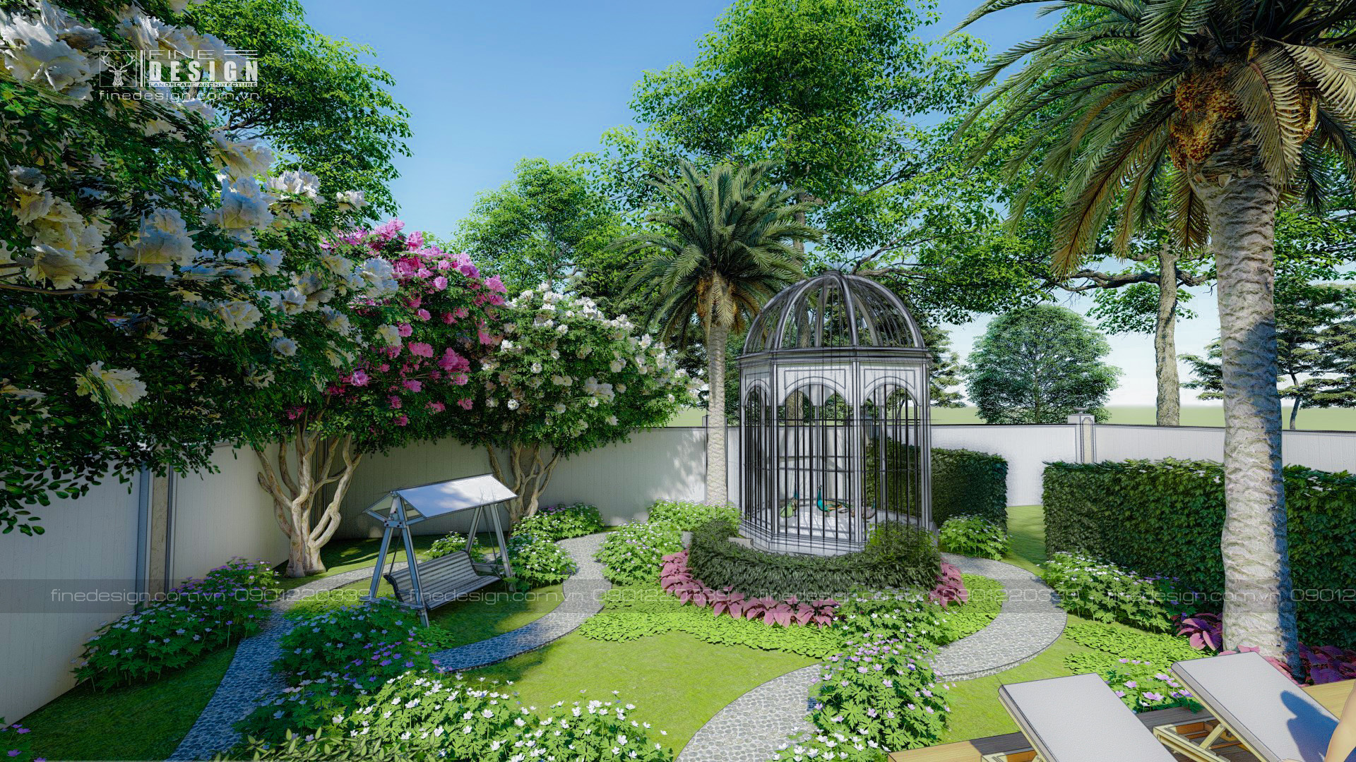 thiet ke canh quan cổ điển