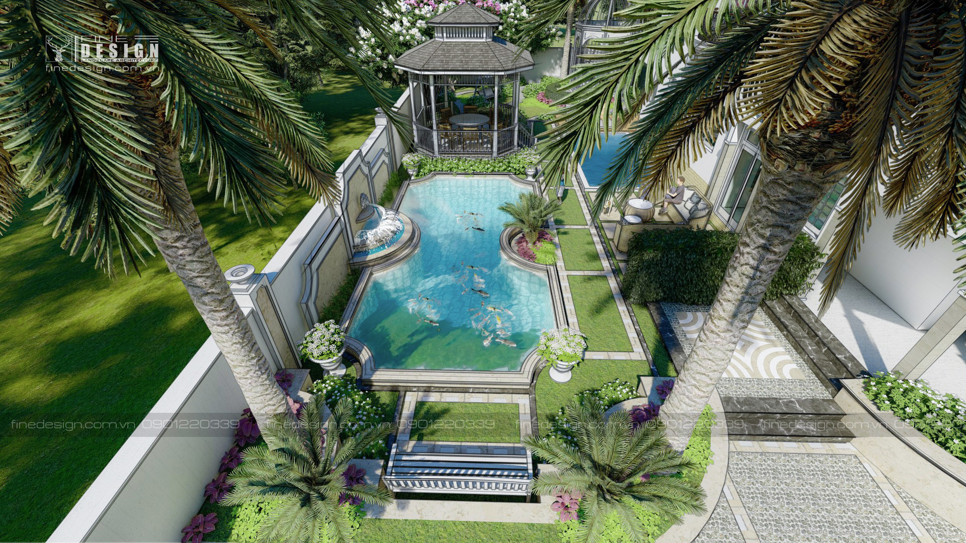 thiet ke canh quan cổ điển