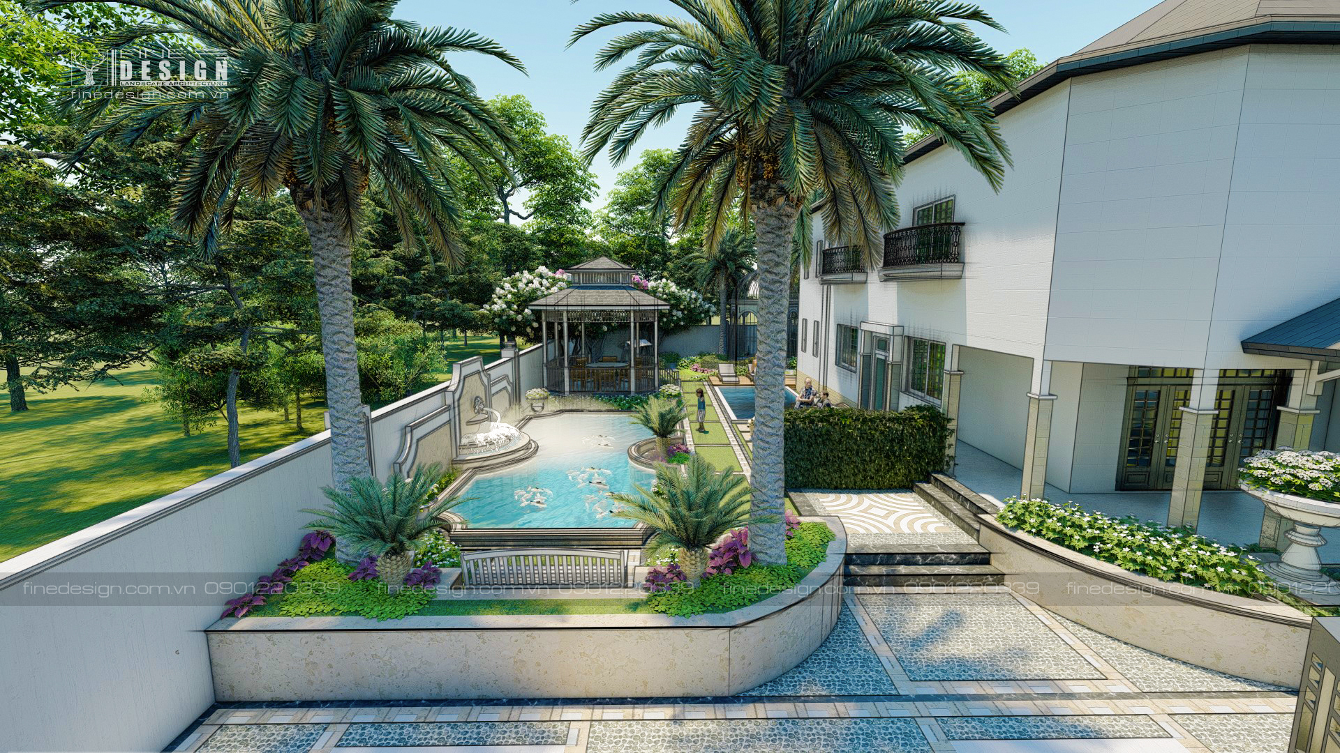 thiet ke canh quan cổ điển