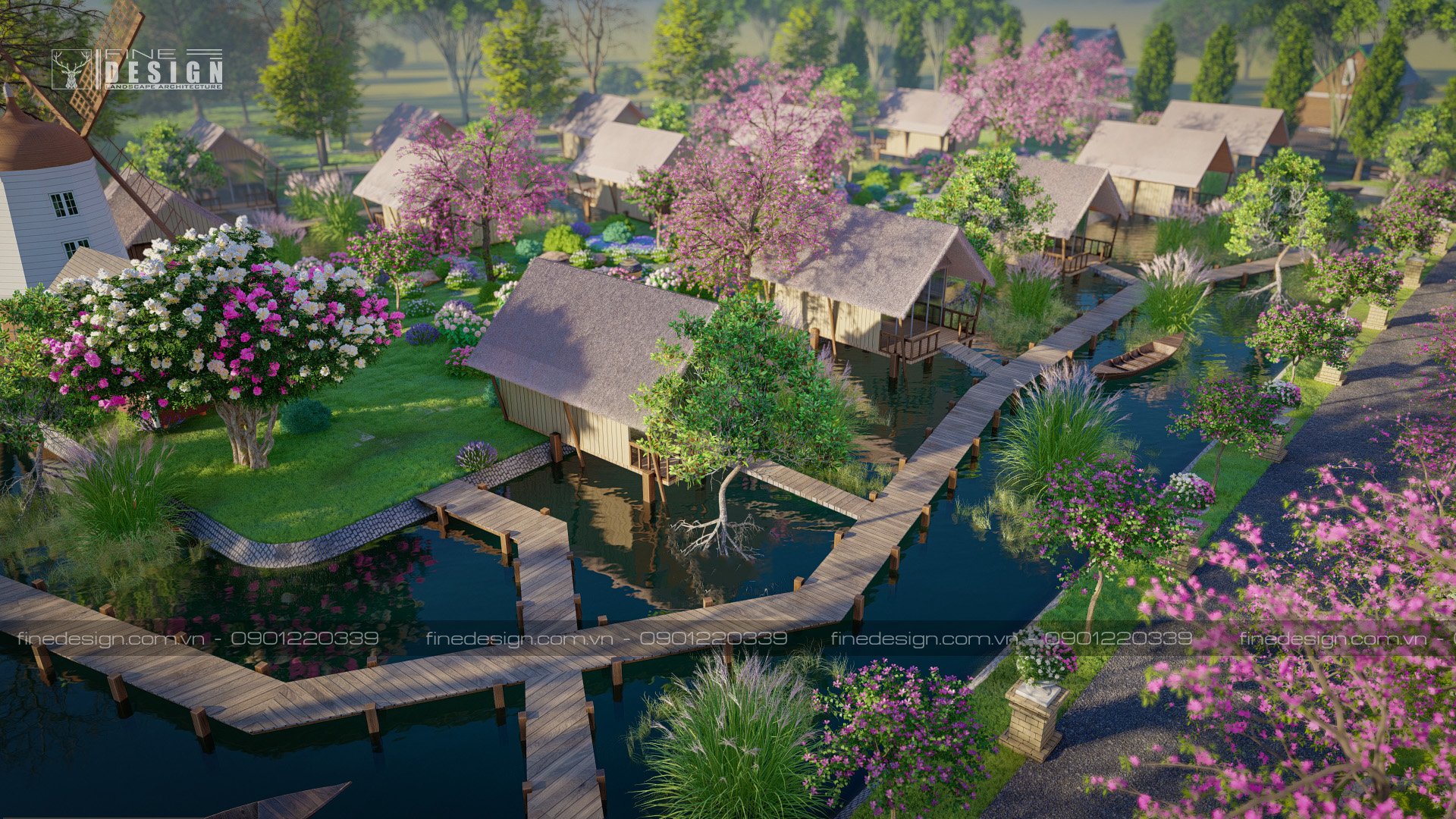 thiet ke canh quan fine design