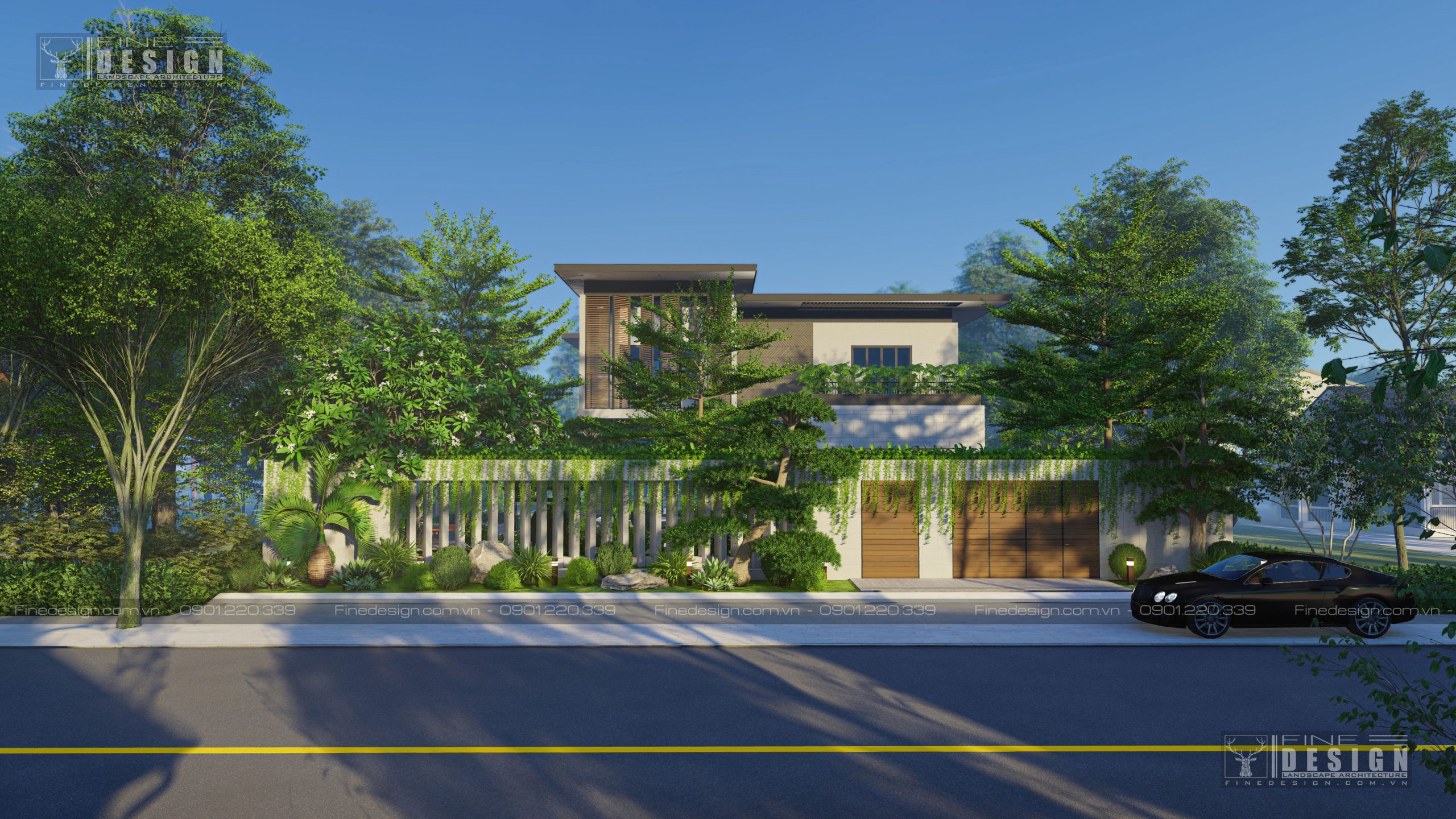 MODERN VILLA GARDEN MODERN VILLA GARDEN