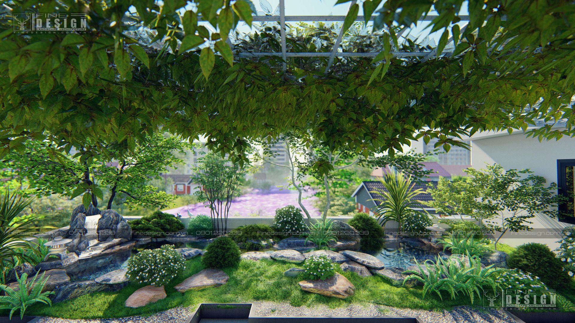 VƯỜN TRÊN SÂN THƯỢNG VƯỜN TRÊN SÂN THƯỢNG